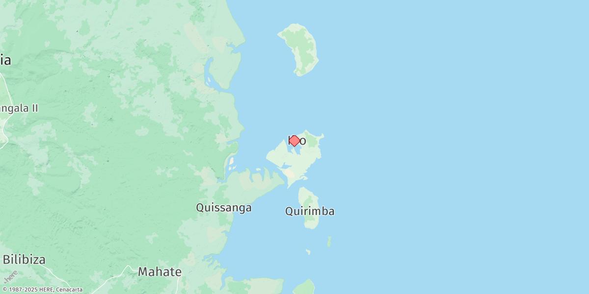 Map of Porto Do Ibo