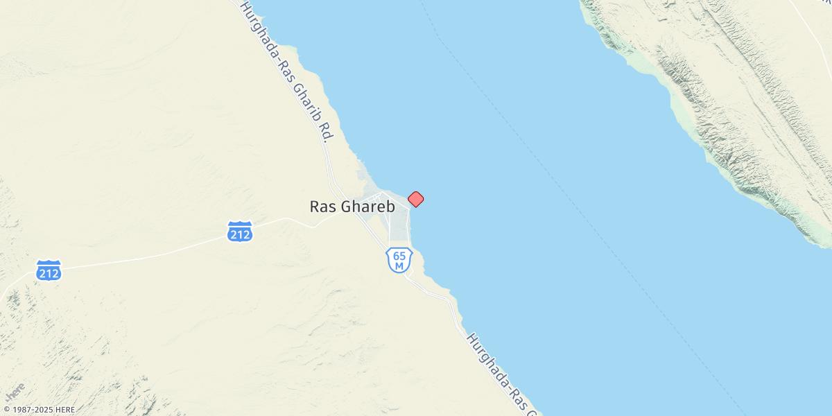 Map of Ra's Gharib