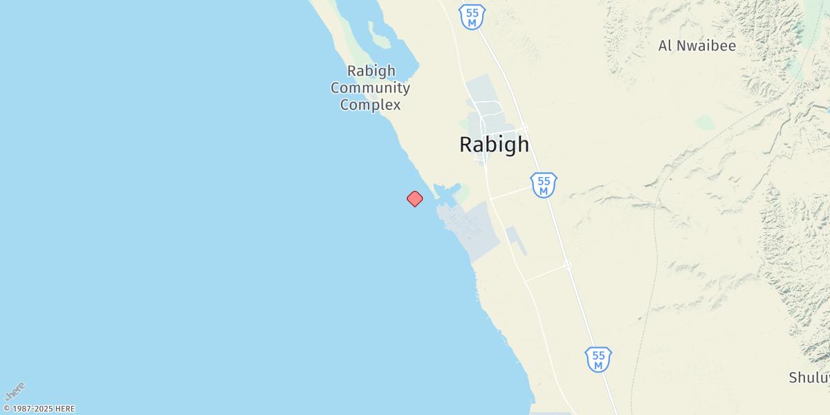 Map of Rabigh