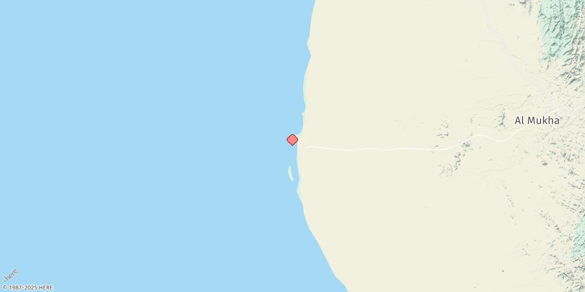 Map of Al Mukha