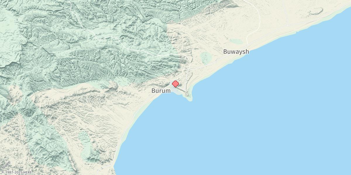 Map of Al Mukalla