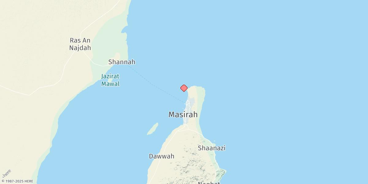 Map of Ras Hilf