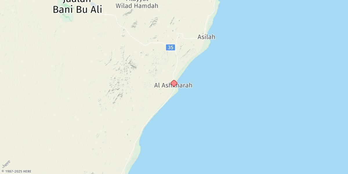 Map of Al Ashkhara