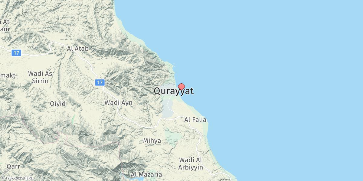 Map of Quryat