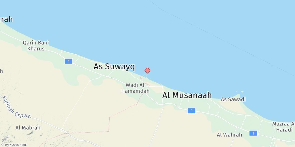 Map of Said Bin Sultan Naval Base