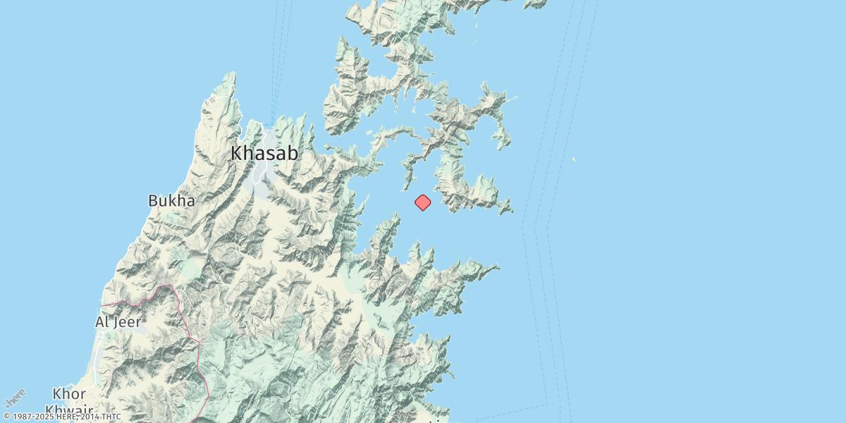 Map of Khawr Habalayn