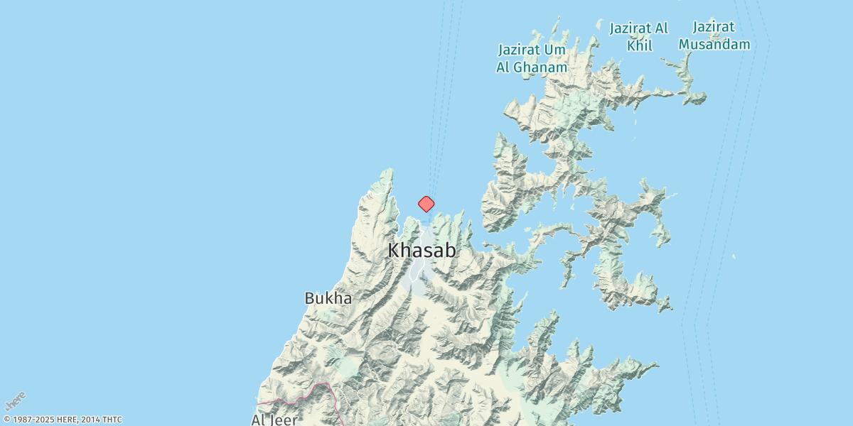 Map of Khasab