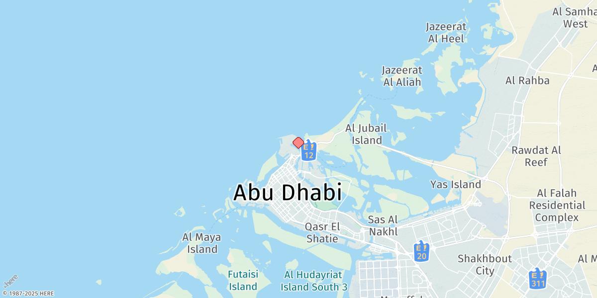 Map of Mina Zayid (New Free Port)