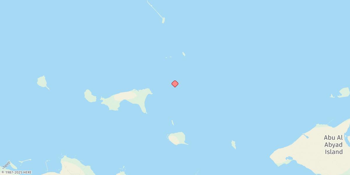 Map of Fasht Al Bazam