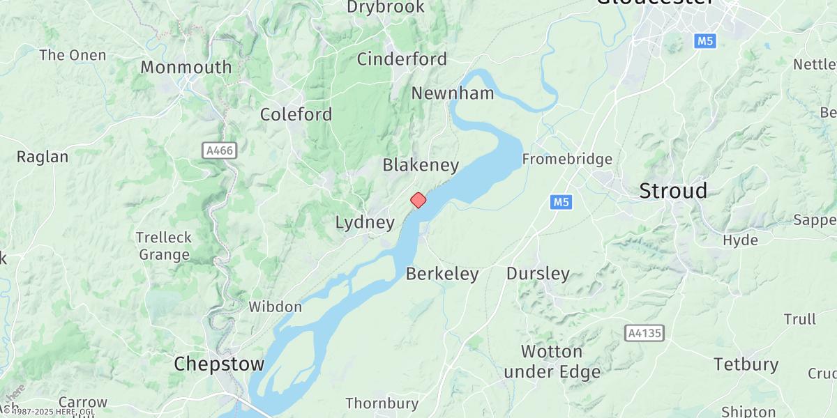 Map of Wellhouse Rock