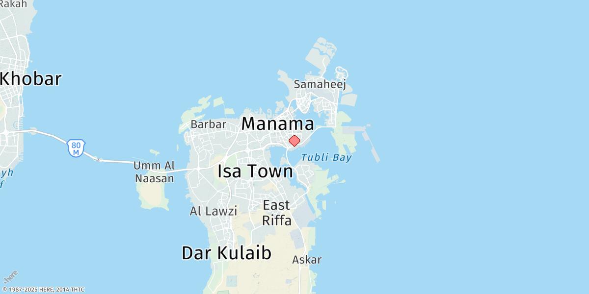 Map of Mina Salman