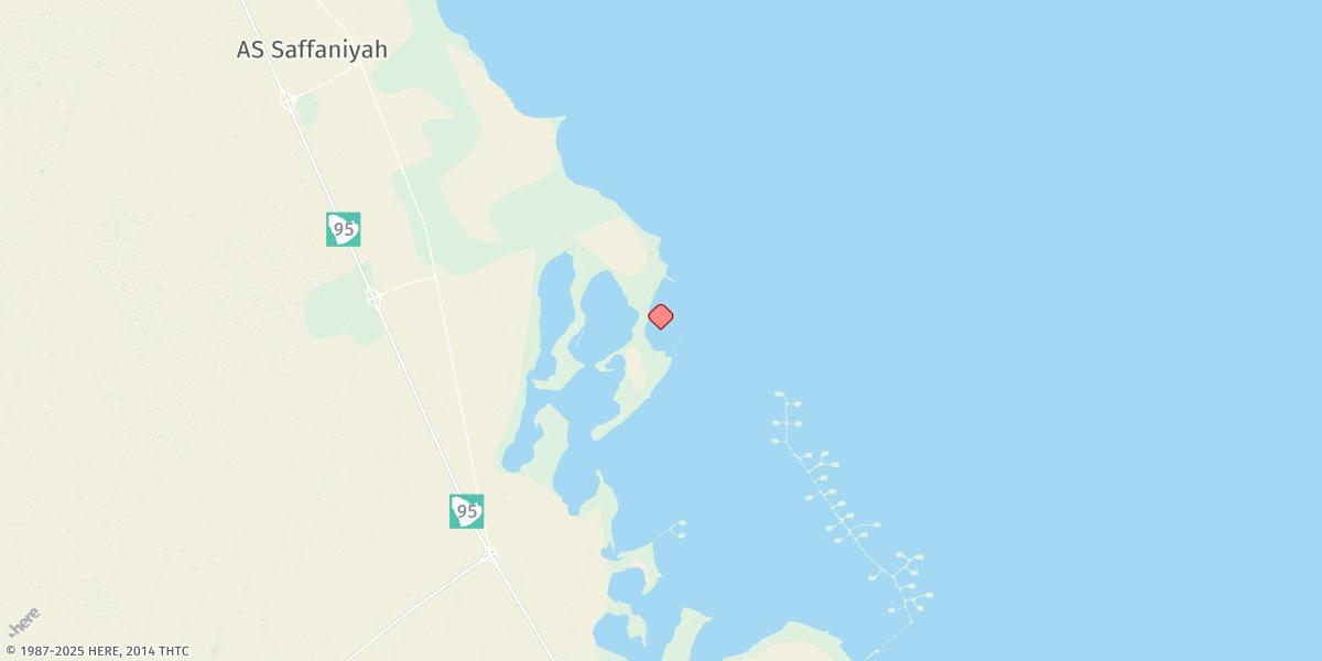 Map of Tanajib Pier