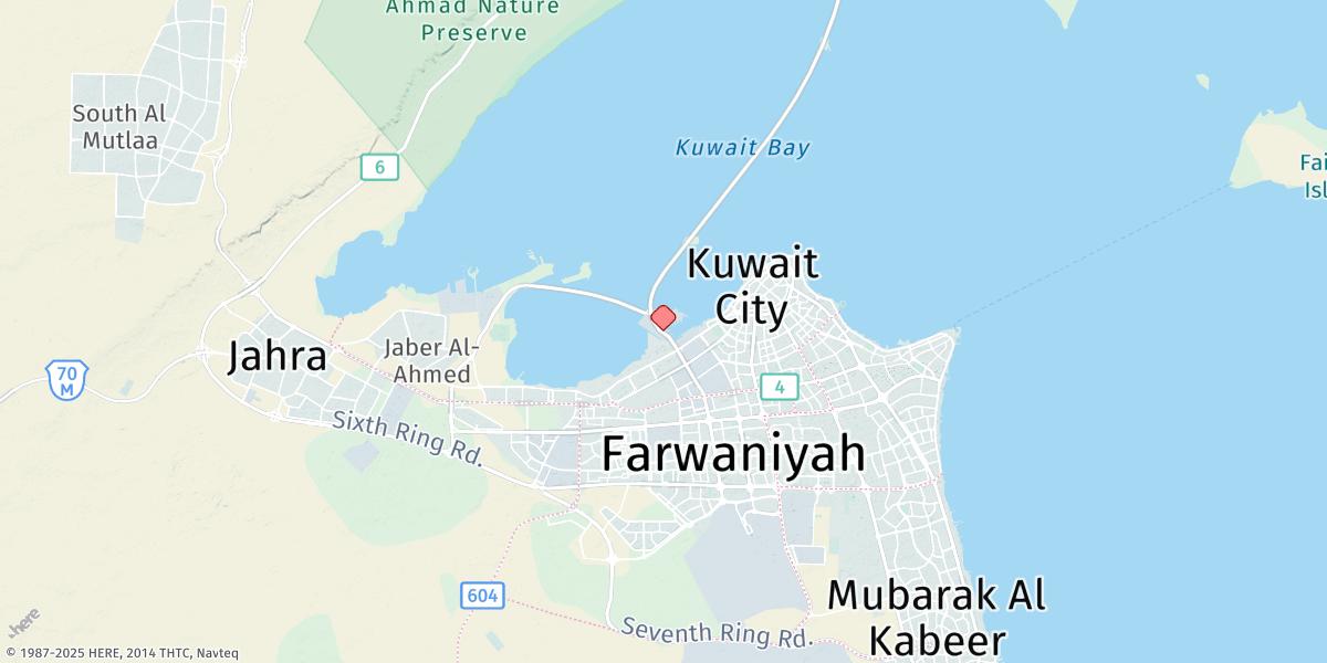Map of Ash Shuwaykh
