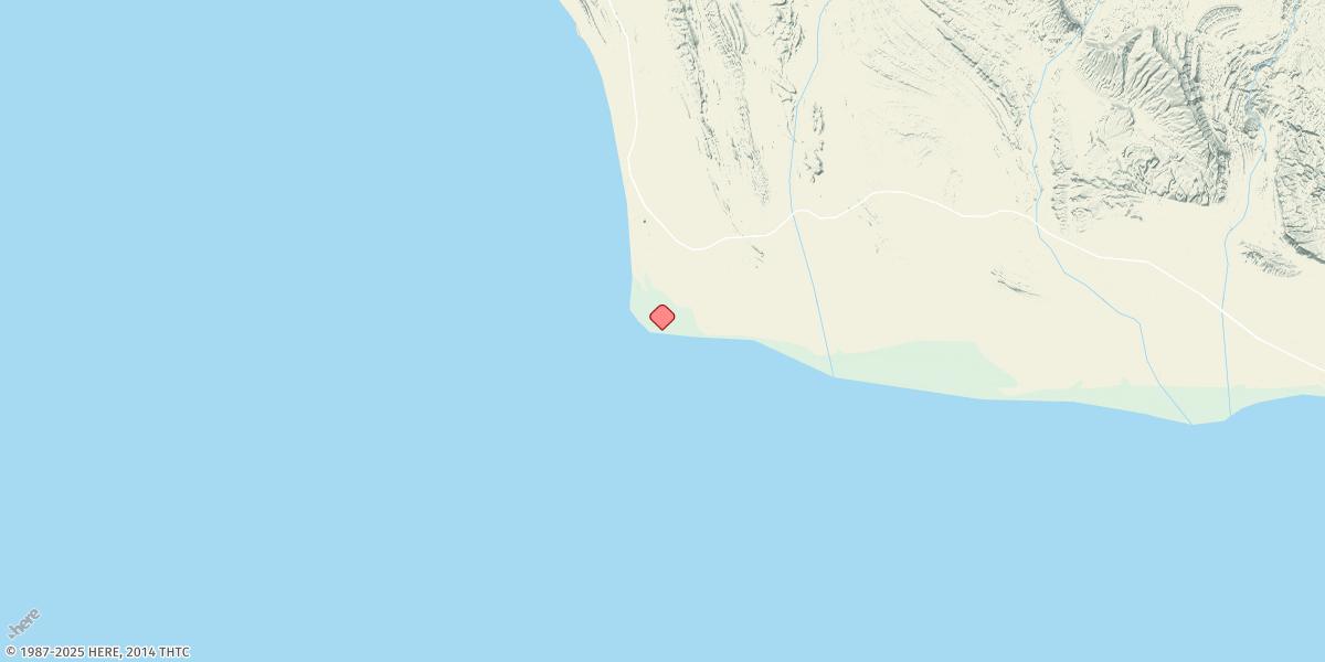 Map of Ras Al Kuh
