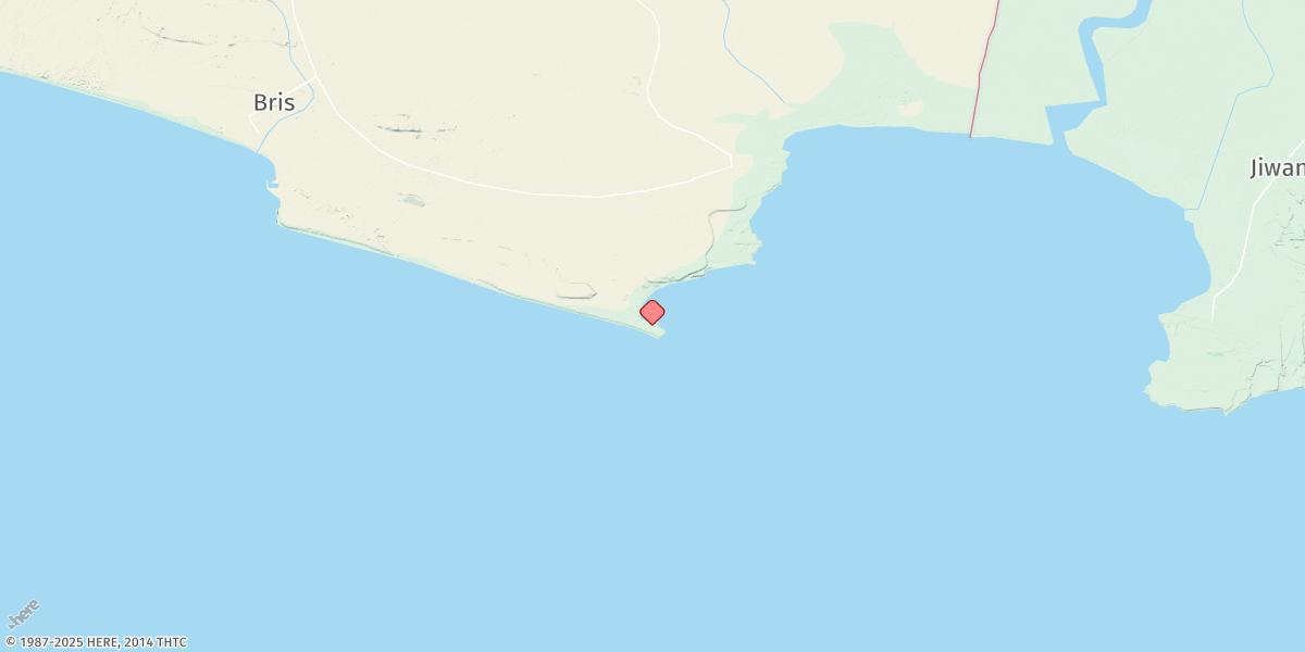 Map of Gwatar Bay