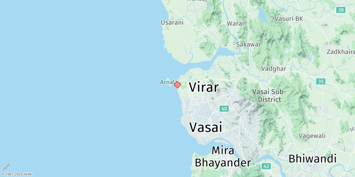 Map of Arnalapada
