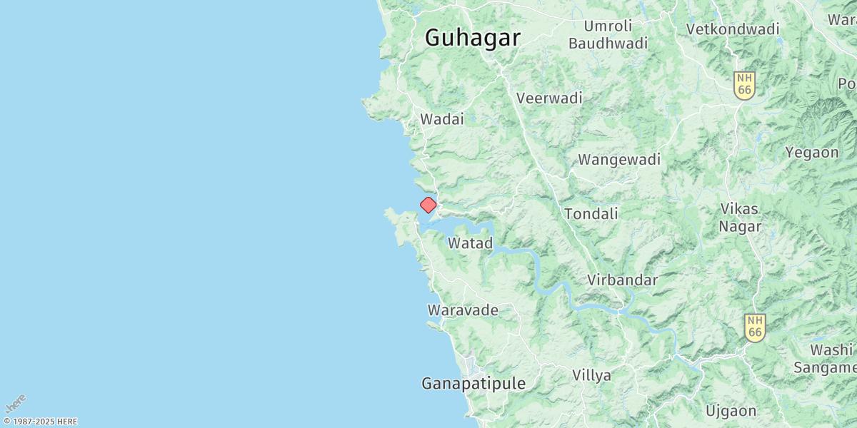Map of Jaigarh
