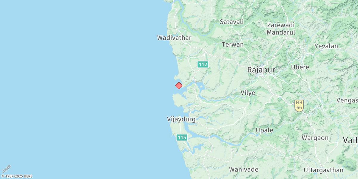 Map of Musakazi Point