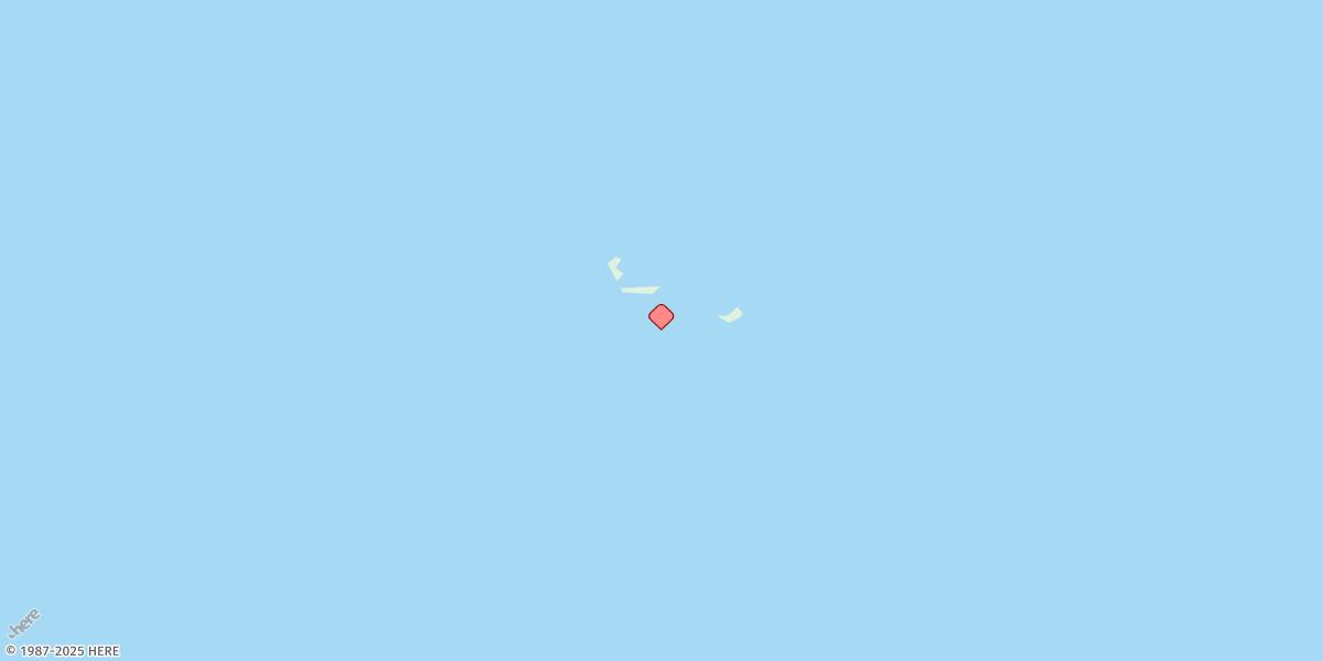 Map of Egmont Islands
