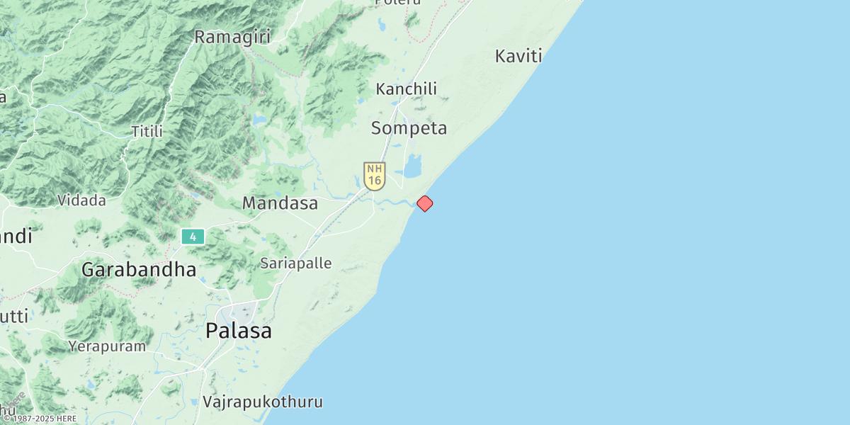Map of Baruva