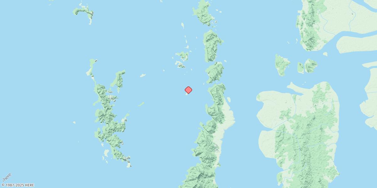 Map of Myauk Gaung Island