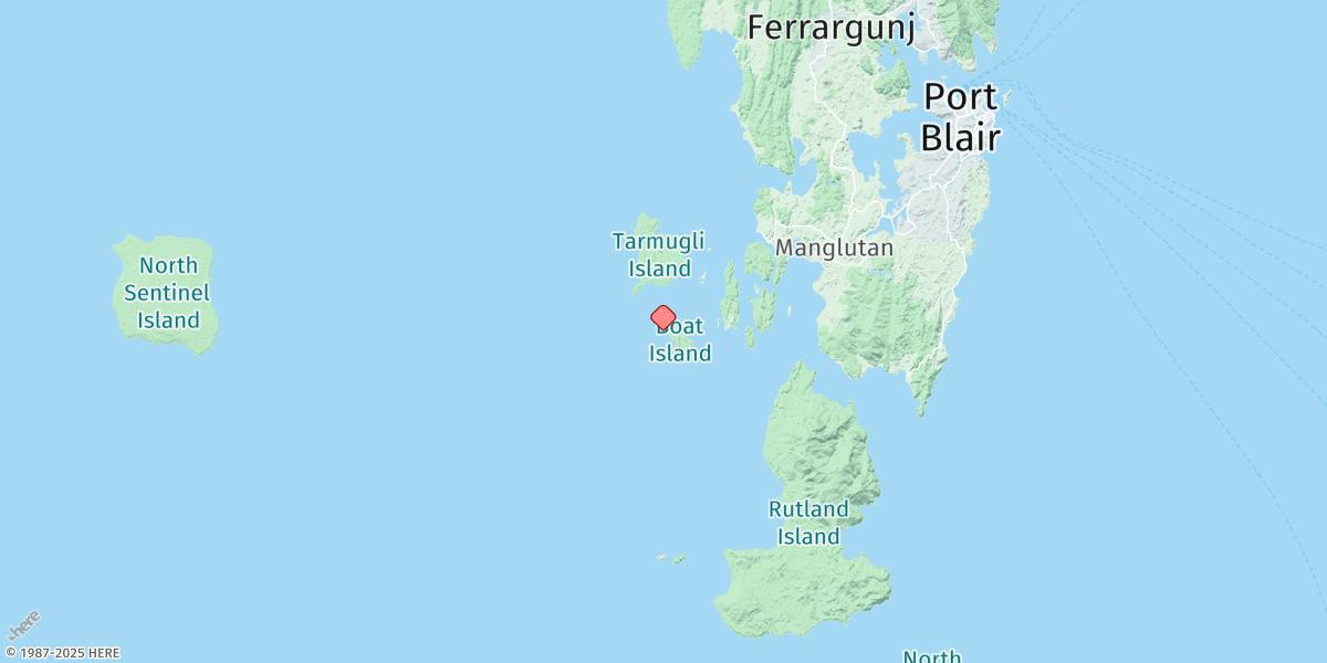 Map of Boat Island