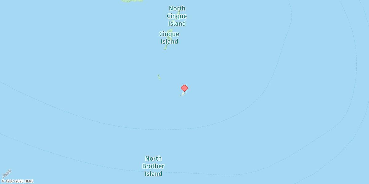 Map of The Sisters