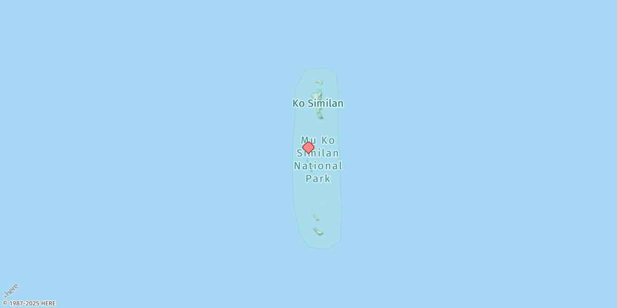Map of Ko Miang