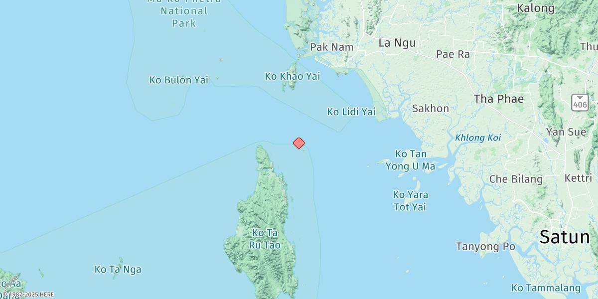 Map of Ko Lela