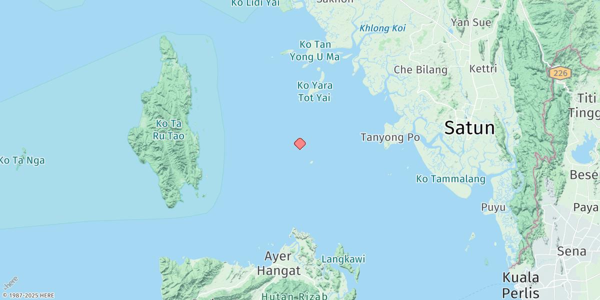 Map of Ko Koi Noi