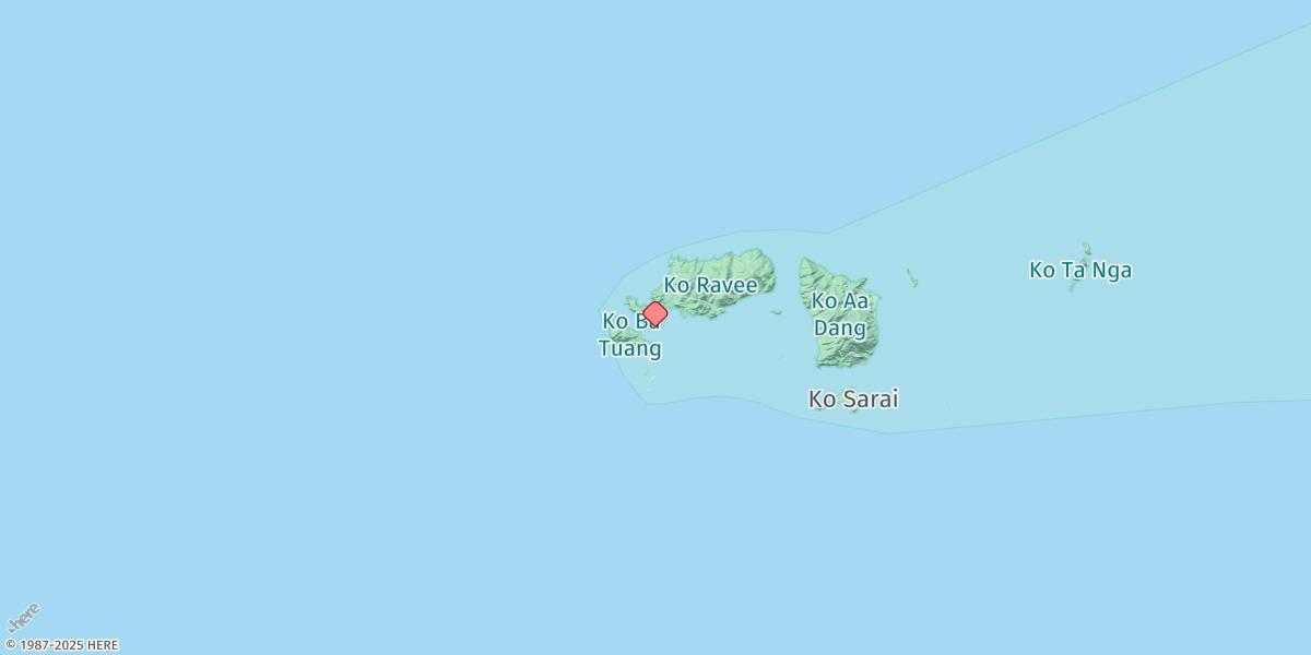 Map of Ko Butang