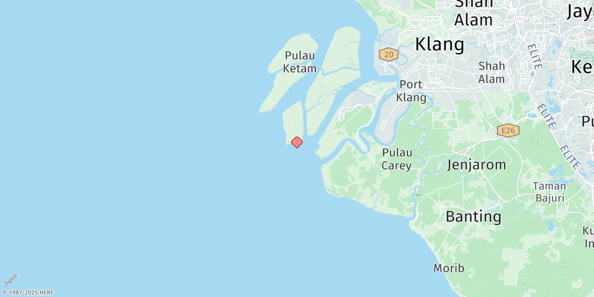 Map of Pintu Gedong