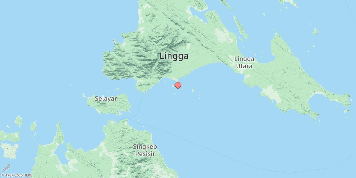 Map of Tanjung Butun