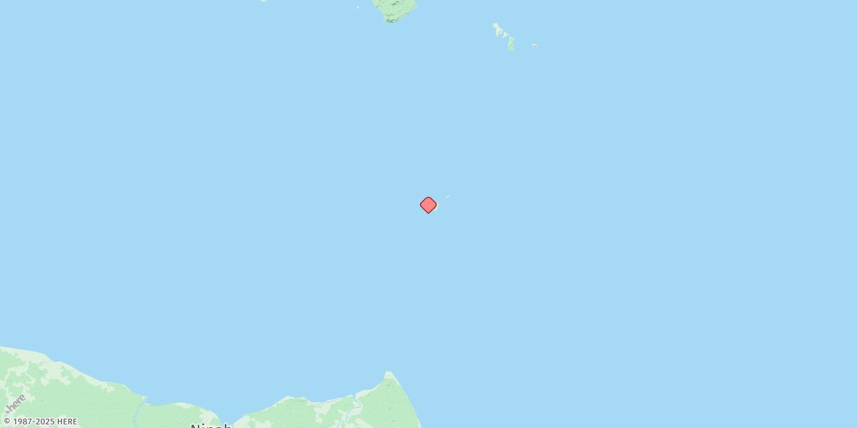 Map of Pulau Berhala (Lingga Kepulauan)
