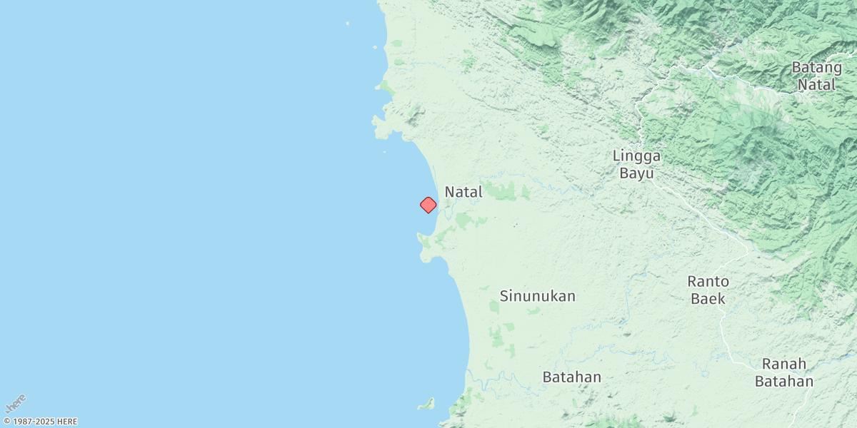 Map of Natal