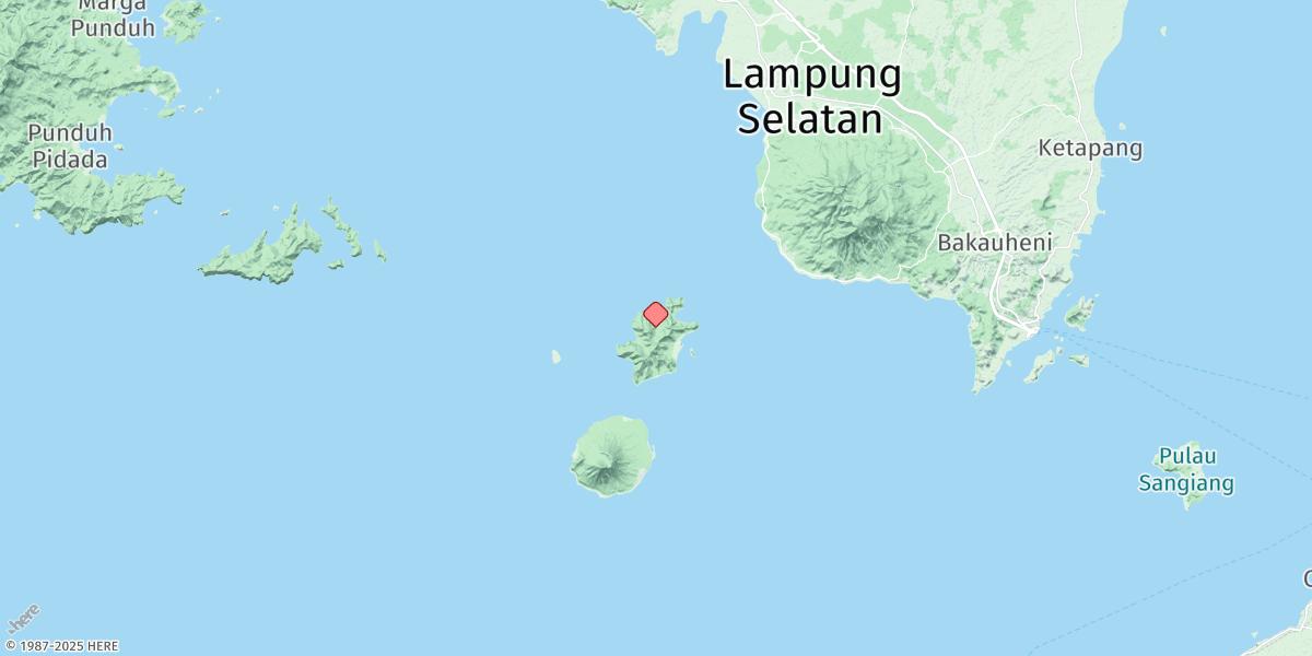 Map of Labuan Bangkai