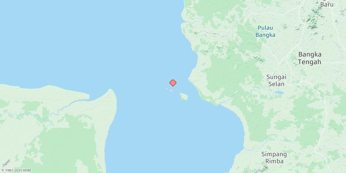 Map of Pulau-pulau Nangka
