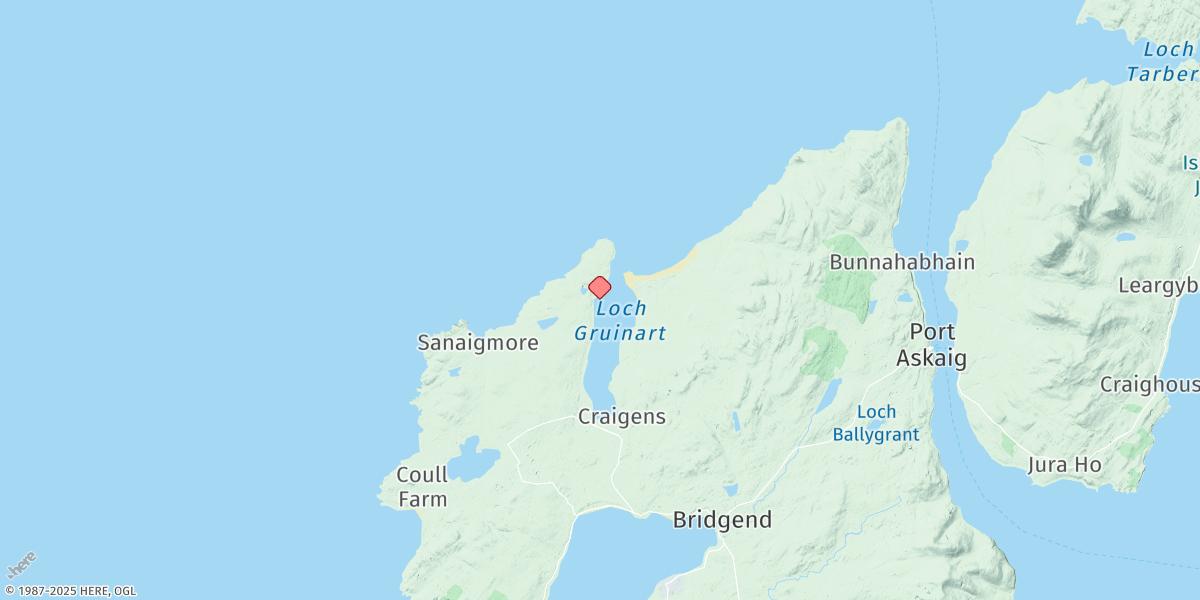 Map of Ardnave Point