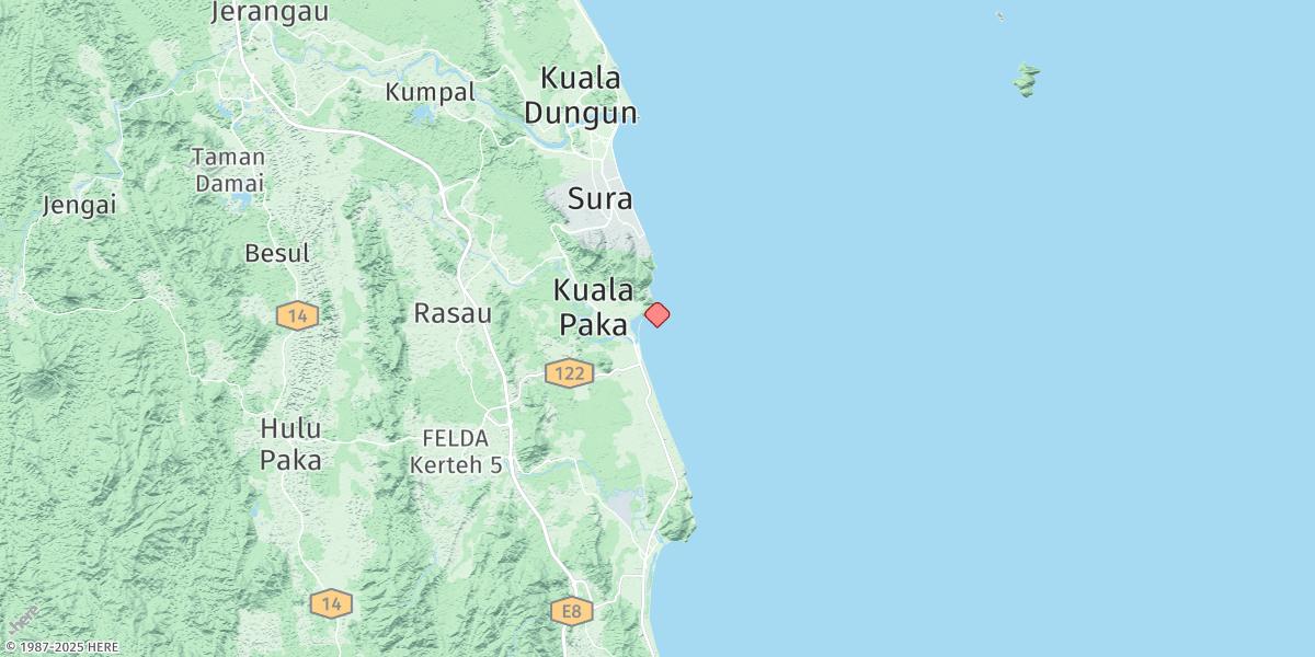 Map of Paka