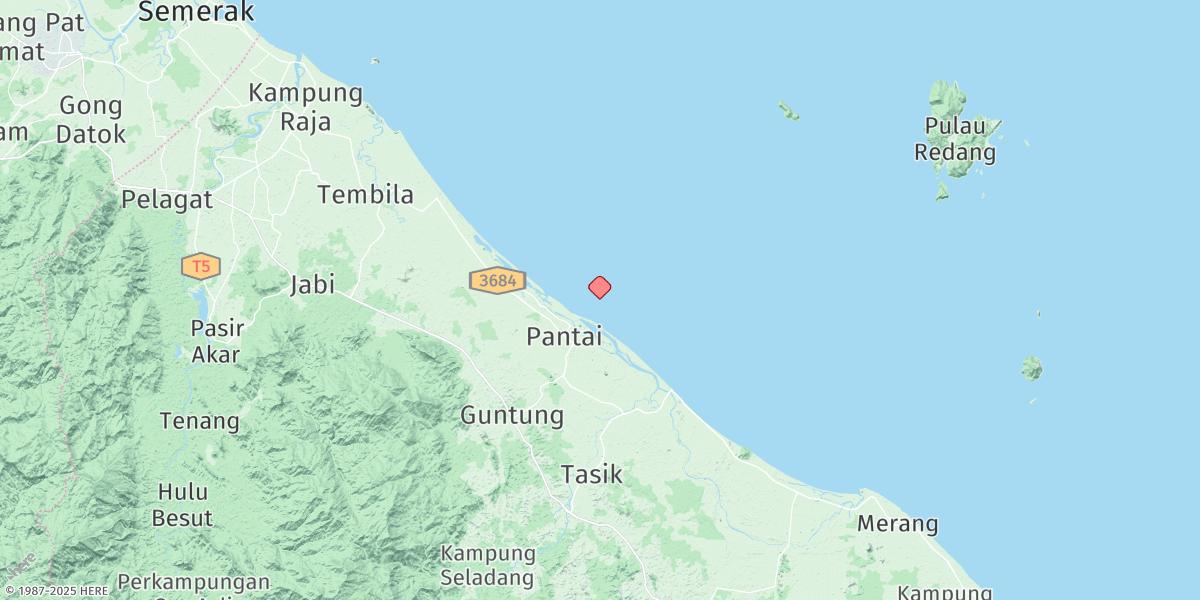 Map of Setiu