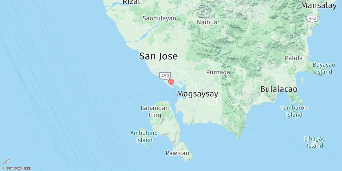 Map of San Jose