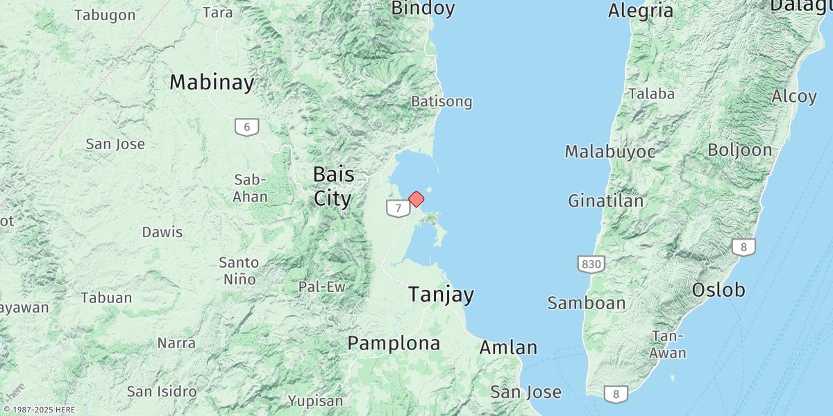 Map of Bais