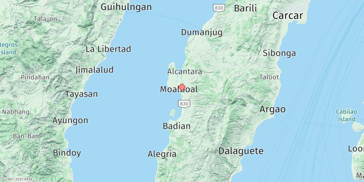 Map of Moalbual