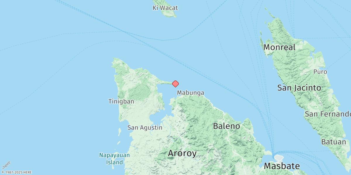 Map of Port Barrera