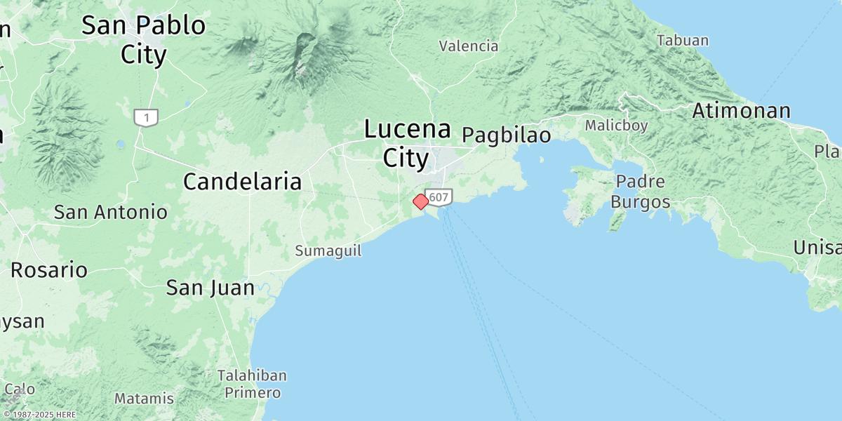 Map of Lucena