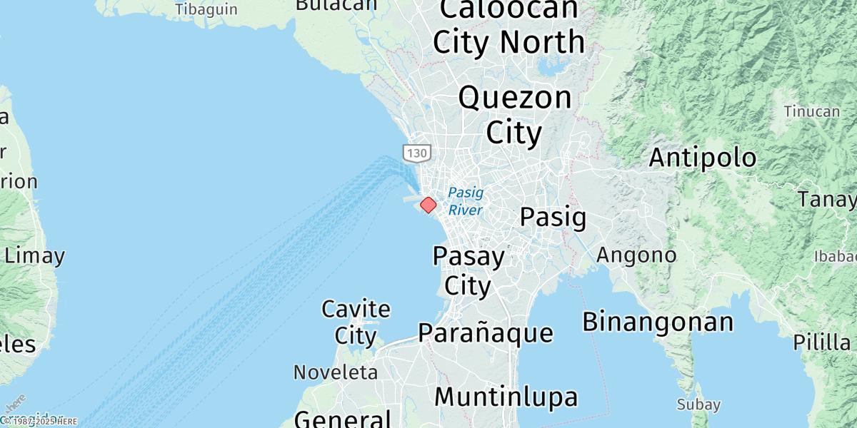Map of Manila