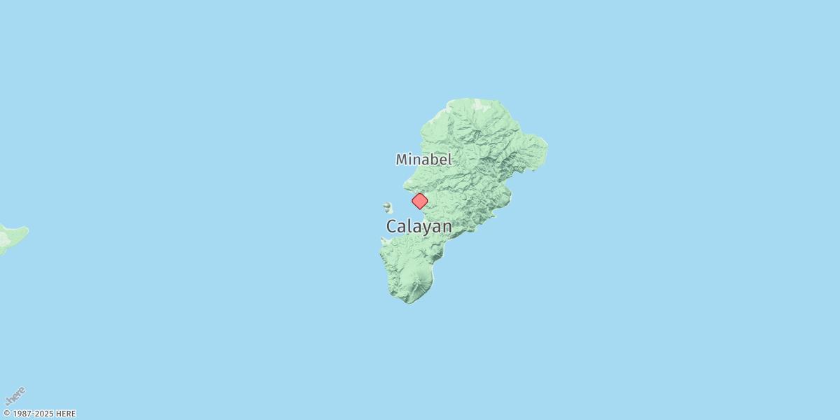 Map of Port San Pio Quinto