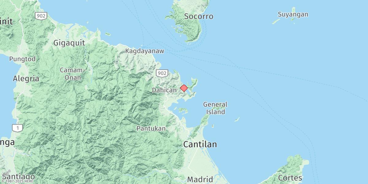Map of Dahikan Bay