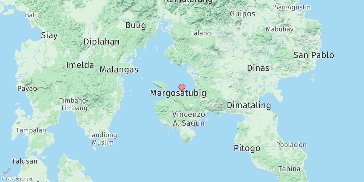 Map of Margosatubig
