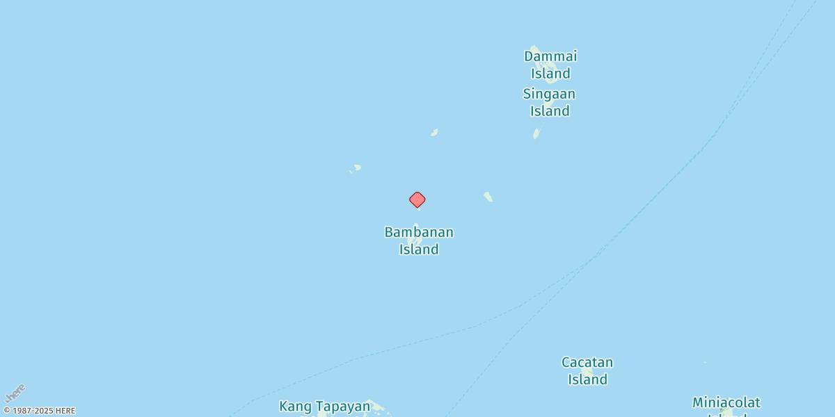 Map of Lahatlahat Island
